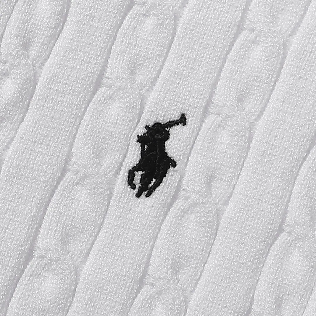 P200 Raff half-zip sweater black white gray